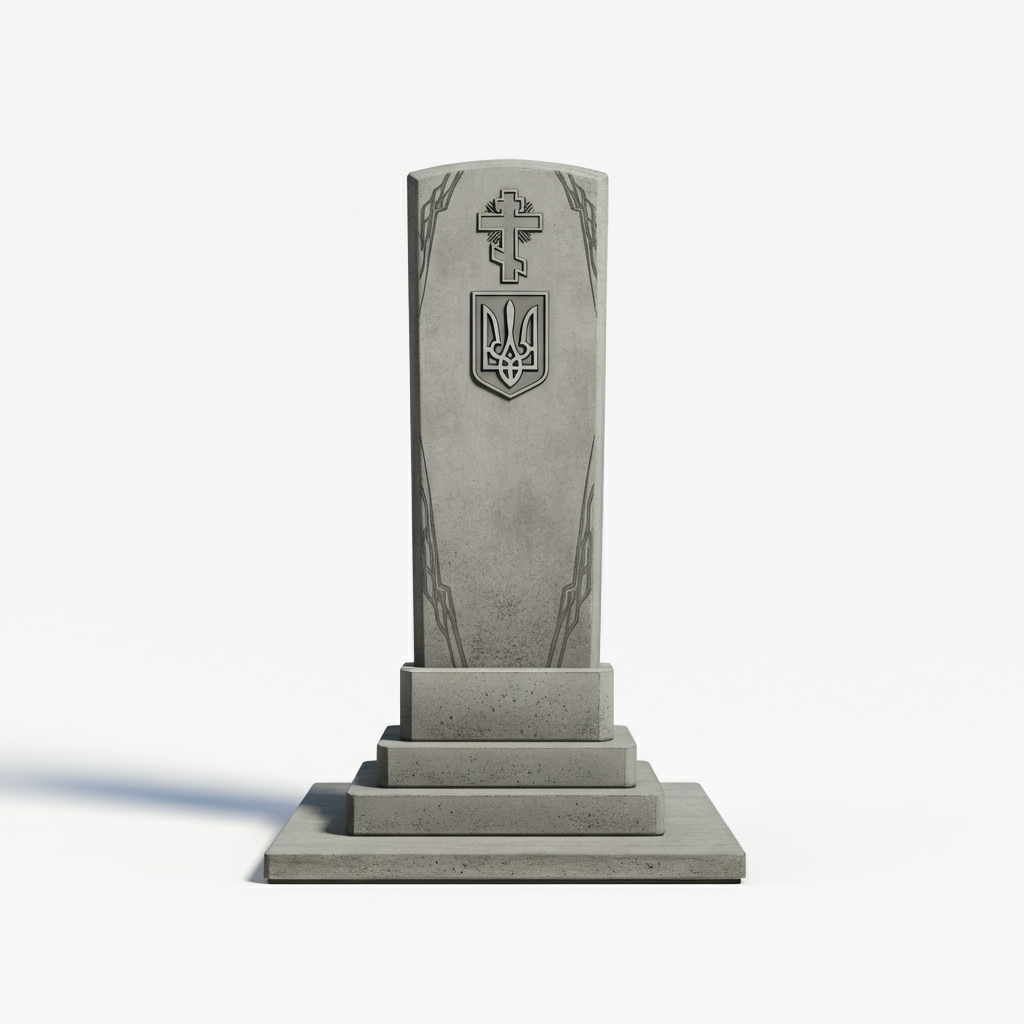 Бетонные памятники для военных