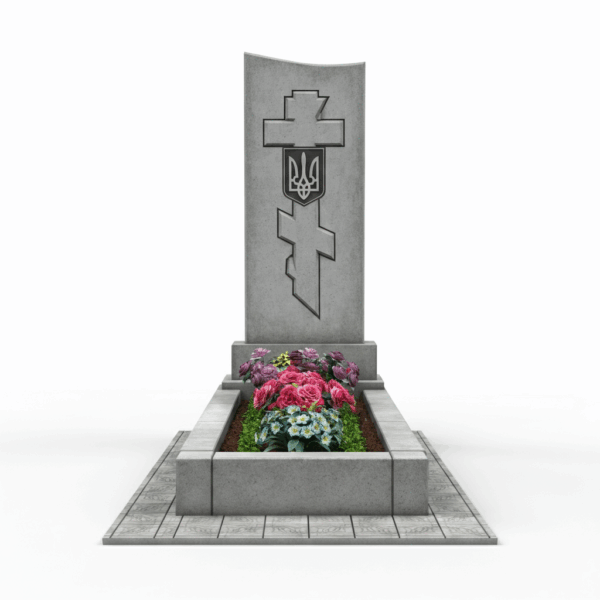 Бетонный памятник для военных №4